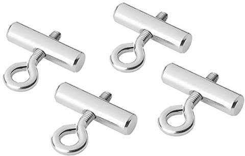 MULTIBROS 4X Endstopper für Kederschiene – Kederstopper Blockierungskit 8-10 mm | Robuster Verzinkter Stahl | Für Vorzelte, Planen & Sonnensegel | Einfache Montage (8-10 mm) | Verzinkter Stahl, kein Werkzeug nötig – für Vorzelte, Planen & Sonnensegel