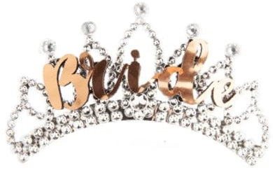 Alandra Bride Tiara Roségold und Silber