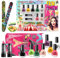 Beauty4Britain 14 pcs Cosmetics Set Beauty Box Fun Times Make Up Gift Box Nail Polish Lipstick