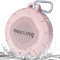 HEYSONG Bluetooth Lautsprecher Wasserdicht Dusche, Mini Drahtloser Lautsprecher Box Outdoor Musikbox Stereo Surround Sound Tragbarer, Freisprechfunktion, Kompakter Soundbox für Kajak, Camping-Rosa