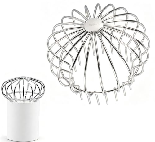 Garde - gouttières, garde - gouttières, garde - gouttières de descente pour la mousse et les feuilles, garde - gouttières de ballon, empêche l'évacuation de l'eau de pluie des débris de feuilles (75)