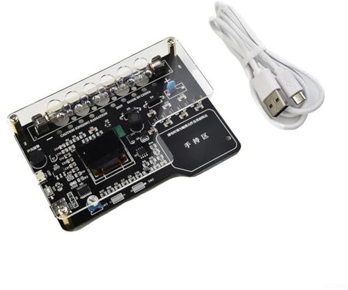 Kit contatore Geiger fai da te, tester di radiazioni con display OLED, processore, funzioni grafiche