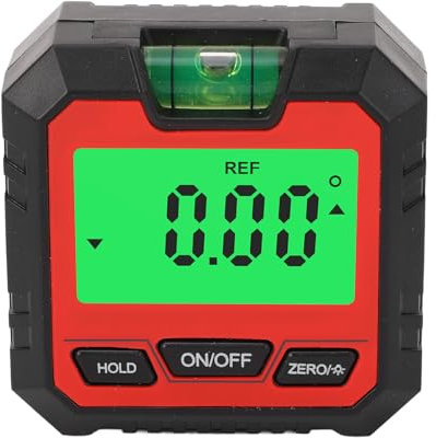 Digitale Winkelfinder-Messgerät, Magnetisches Elektronisches Füllwinkel-Finder-Werkzeug-Winkelmesser-Neigung Messer mit Magnetischer Basis, Hintergrund Beleuchtetes LCD-Display