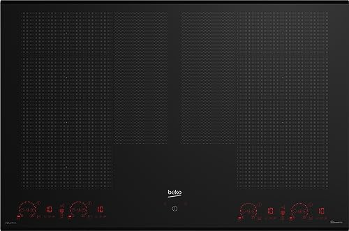 Beko HII88810NTI: Piano a Induzione, 8 Zone con 2 Sezioni IndyFlex+ e 2 Extension, 80 cm