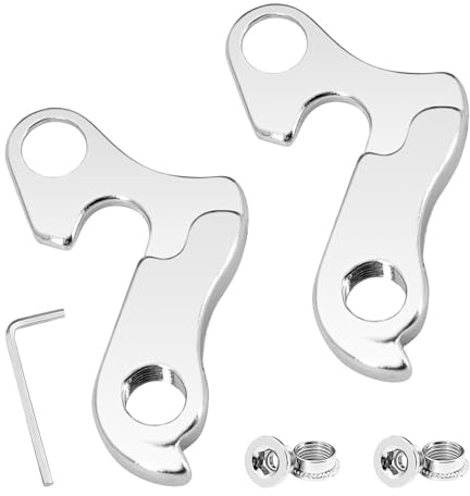 Pasador para bicicleta Shimano & Cube – Gancho trasero GH-011, pomo de cambio trasero, suspensión Derailleur Hanger, gancho de cambio con tornillos, repuestos para bicicleta