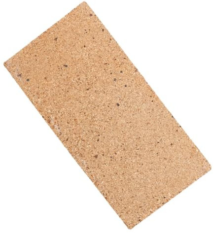 POPETPOP Ladrillos Refractarios Para Estufas De Leña y Chimeneas Resistentes Al Calor, Tamaño 230x114x20 Mm, Arcilla Ligera y Aislante, Para Uso Barbacoas y Fogatas, Todo El Año