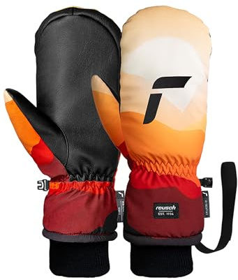 Reusch Winter-Fäustlinge Herren & Damen | warm, wasserdicht & atmungsaktiv | mit strapazierfähiger Handfläche, Softshell-Skihandschuhe für Alltag, Freizeit & Wintersport, Größe 6-11, Carter R-TEX XT