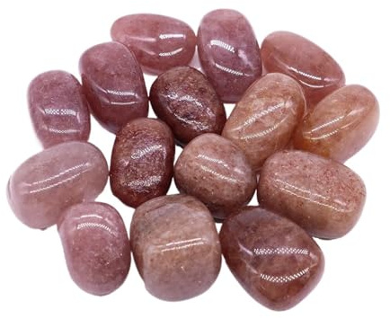 MOHUIED Grava para Acuario Piedras pulidas, Cristales, Gemas de Cuarzo, Mineral a Granel, Grava, Muestra, Tanque, Acuario, jardín, decoración del hogar(Color 34,1000g)