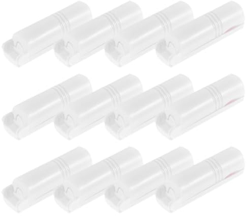 PRETYZOOM Rodillo Quitapelusas Portátil y Reutilizable 20 Unidades, Mini Tamaño de Viaje, Extra Pegajoso para Pelo de Mascotas, Quitapelusas Compacto para Ropa y Superficies, Color Rojo
