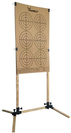 Highwild Verstellbarer Zielständer für Zielscheiben, A- Paper Target Base(1 Set)