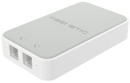 Keenetic Linear (KN-3110), 2xRJ11/FXS, adattatore VoIP per Keenetic, compatibile con tutti gli Operatori