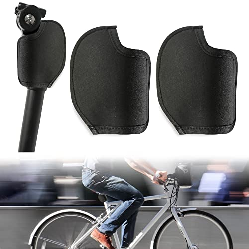 Gefederte Sattelstütze Schutz 2 Stücke - Verhindert Einklemmen von Kinderfingern und Eindringen von Staub