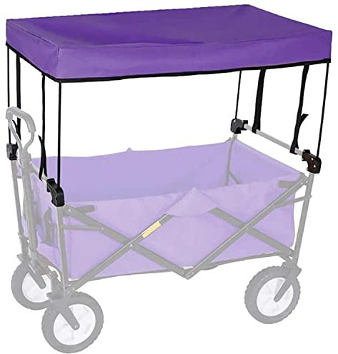 TMXK Faltbarer Bollerwagen Dach Folding Outdoor, Hand Push Tragbare Kind Trolley Cart Zubehr - Markise Baldachin