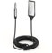 UGREEN Ricevitore Bluetooth 5.3 con Jack AUX da 3,5mm e Adattatore Audio Wireless USB con Microfono Incorporato e Cavo per Auto Altoparlante Domestico Amplificatore, Argento