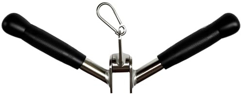 Tricep & Lat Bar tryck ner, multigym kabelmaskinfäste, curl pulldown-stång med gummihandtag för styrketräning