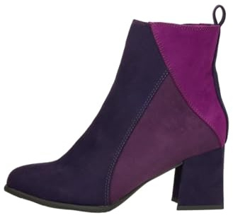 MARCO TOZZI Stivaletti da Donna con Zip e Slip 2-25385-43, Stivali alla Moda, Purple Comb, 38 EU
