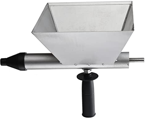 TABODD Pistolet Joint Électrique Portable avec Buse, Pistolet Ciment Électrique en Acier Inoxydable Sans Perceuse Électrique, Jointoyeuse pour le Jointoiement de Mortier de Murs en Pierre et de Sols