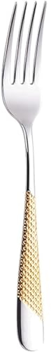 Dessert Forks Creative Stainless Steel Convenient Dinner Forks Flatware Forks Table Forks Durable Classic Flatware Forks Kitchen Dinner Forks