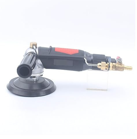 Pulidora de piedra eléctrica en húmedo, Lijadora de agua neumática profesional de 5 pulgadas, tipo de alimentación de agua, lijadora de aire húmedo/pulidora, herramienta de amoladora angular de 125MM