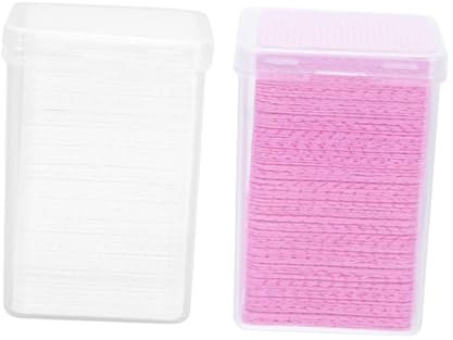 Baluue 200stücke Professionelles Kleber-wattepad Aus Baumwolle Wischtuch Für Wimpernkleberentferner Wischtücher Für Salon Und Heimgebrauch