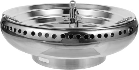 MUELODSIC Cubierta Ahorro Energía Doble Acero Inoxidable para Cocina Gas Reflector De Diseño para Camping y Uso Doméstico