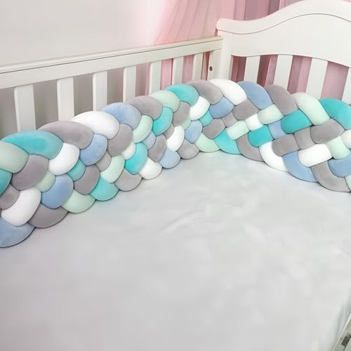 Knot Pillow Large, Bedroom Decorations, Braided Aesthetic Pillows, 90% High Elastic Rebound Cotton and 10% Spandex, Preppy Room Decor Cushions for Home (N 3.6M)