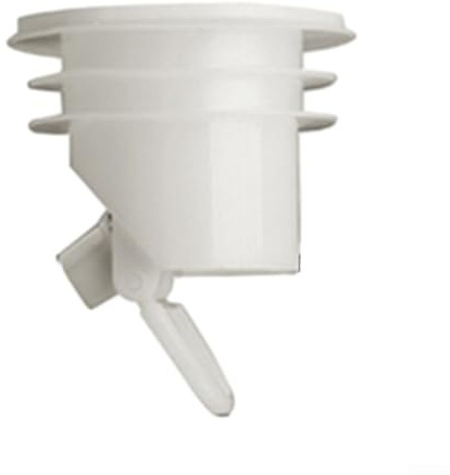 Gdfnmogo Copertura anti odore per scarico del pavimento per lavello della cucina e del bagno, inserto in ABS PE deodorante previene odori e mosche intasamento, misura universale, bianco (piccolo)