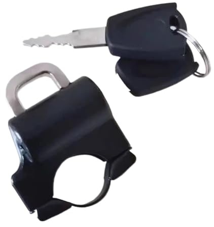 Motorcycle Handlebar Lock Hjälmlås För Motorcykel Scooter Atv Cykel Universal Säkerhet Stöldskyddsstyre