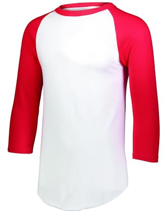 Augusta Sportswear Baseballtröja för män 2,0 3/4 ärm