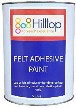 Felt Adhesive Solution Paint for Bonding Roofing Felts (2.5 Ltrs)