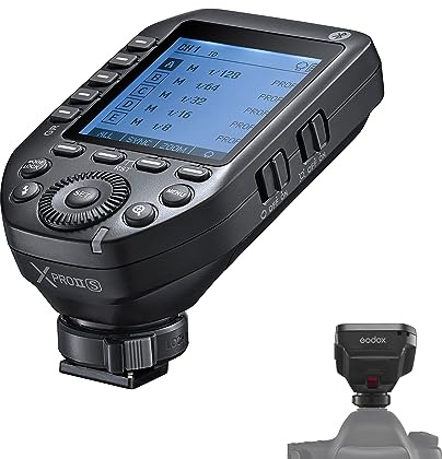 Godox XPROII-S Kabelloser Blitzauslöser 2.4G Wireless Flash Trigger Transmitter TTL Autoflash 1/8000s HSS 32 Kanäle 16 Gruppen Großer LCD-Bildschirm Unterstützen APP-Steuerung für Sony Kameras