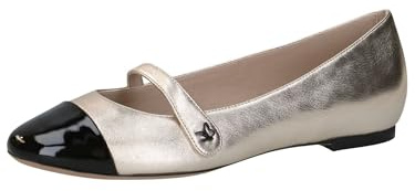 CAPRICE Ballerines Femme en Cuir avec Bride