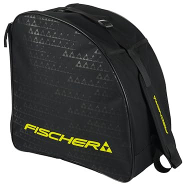 Fischer Skischuhtasche 40x40x20cm schwarz gelb FS25750