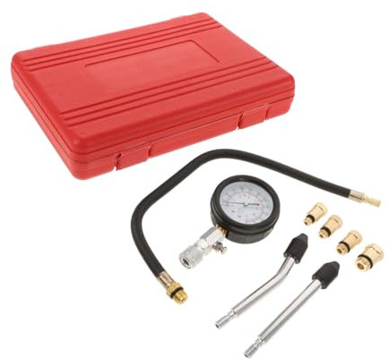 BUGUUYO Kompressionsmessgerät-kit Für Und Motorräder Werkzeug Zum Dichtheitsprüfen Von Zylindern Kleiner Motoren 1 Satz Digitaler Kompressionstester Für Mechaniker