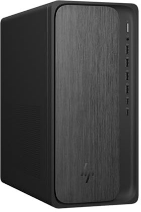 HP Ordenador de Sobremesa OmniDesk (AMD Ryzen 7 8700G, 16GB RAM, 1TB SSD, Gráficos AMD Radeon, FreeDOS) - Negro