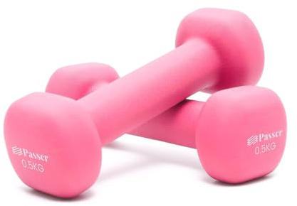 Neopren Hanteln Set Kurzhanteln Frauen Hantelset Kleine Hantel Kurzhantelset (2er-Set) Gewichte Hantel für Damen und Kinder - Gymnastik, Yoga, Pilates, Gym - Krafttraining, Workout, Fitnesstraining