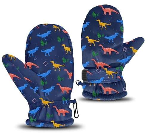 Bopertrove Handschuhe Baby 6-12-18 Monate, Fäustlinge Kinder Baby, Fleece Handschuhe Kleinkinder 1-2-3 Jahre, Handschuhe Kleinkind Wasserdicht, für Junge Mädchen Winter (Navy Blau, S)