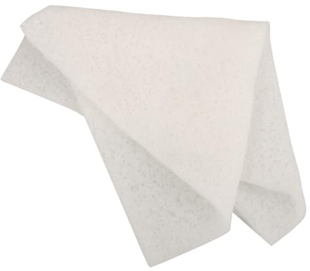 TOGEVAL Panni Struccanti in Fibra di Bianco la Pulizia del Viso Delicata e Rimozione del Make-up Asciugamano Viso Morbido e Conveniente