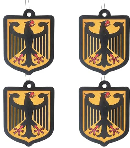 4 Stück Auto Lufterfrischer, DuftbäumeAuto, Duftanhänger Set autos | Rückspiegel auto Lufterfrischer,Hanging Anhänger, Car Air Freshener, Sandelholz, Räucherstäbchen für Männer Frauen Geschenk