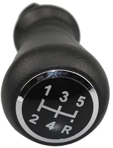 Pomo de palanca de cambios del coche Para Peugeot 206 207 306 307 308 3008 406 4007 Perilla De Cambio Marchas 5 Velocidades(Black)
