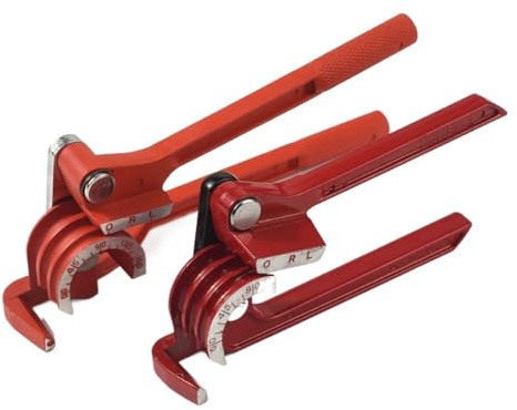 Piegatubi Tubo freno, tubo in ottone e rame, piegatore manuale, tipo di utensile for piegatura tubi carburante, da 1/4 5/16 3/8