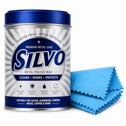 Silver Polish Wadding 75g with 3 Cloths | Jewellery Cleaner & Silver Cleaner for Jewellery, Silver Jewellery Cleaner for Silverware & Gold | Tarnish Remover Bundle With Zawan Silver Cloth