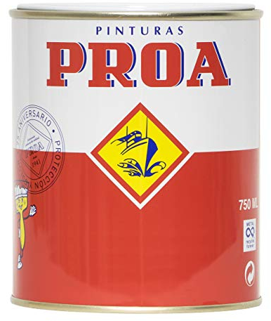 ESMALTE SINTÉTICO MATE Blanco. 375 ML. PROA..