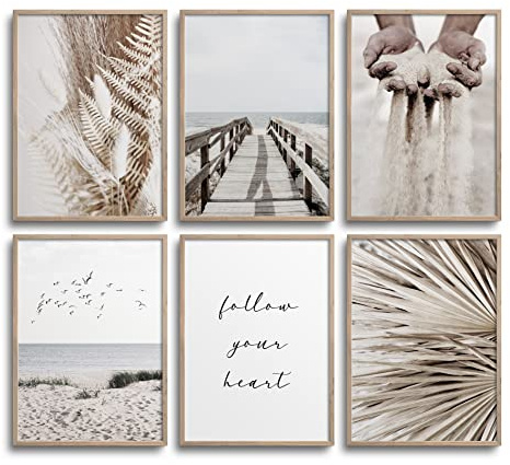 Hambient Laminas Decorativas Pared para Cuadros Decoracion Salon Modernos, Dormitorios, Habitacion, Baño, Hogar