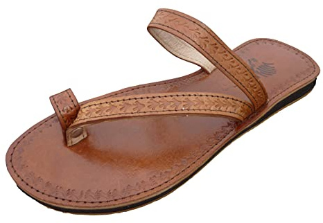 LaRocco Ledersandalen Zehentrenner Echtleder Sandalen 25.a.b.