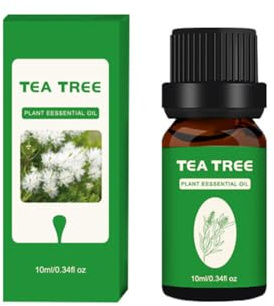Ätherische Öle Tee Baum 10 ml, Ätherische Öle für Diffuser Aromatherapie,Duftöle für Diffusor,Ätherisches Lavendelöl Duftöl Tee Baum Öl für Haut Körper Haarpflege, Kerze,Seife,DIY,Massage Aroma