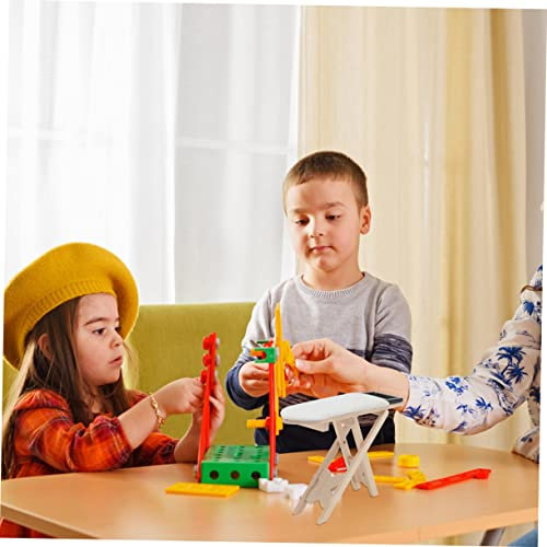 UPKOCH Mini Tabla De Planchar De Muñecas Accesorio De Decoración para Casa De Muñecas Modelo Miniatura para Amantes del y Juguetes Infantil