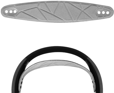 Geekria Flex-Fabric-Kopfbügel-Polster kompatibel mit SteelSeries Arctis Nova Pro/Nova 7/ Nova 4/ Nova 3/ Nova 3X/ Nova 1 Kopfhörern, Ersatz-Reparaturteil (Grau)