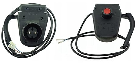 perfektGarten Interruttore elettrico da 250 V, compatibile con scarificatore Atika VT 32/PowerTec Garden VT 32