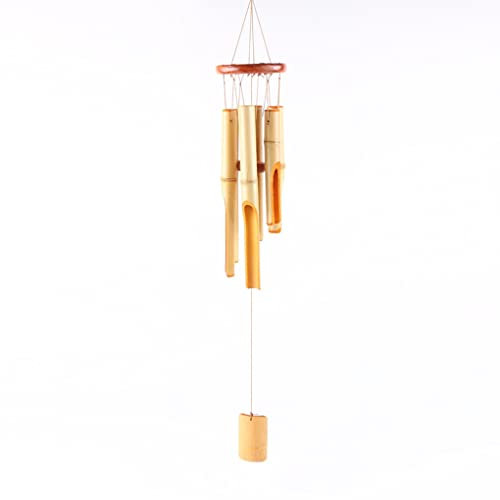budiniao Bambus Windspiele Home Office Schlafzimmer Wohnzimmer Fenster Hof Veranda Indoor Outdoor Dekoration Glocke Anhänger Ornamente